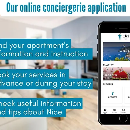 Nestor&jeeves - Cardeline Terrasse - Very Close Sea - Spacious Nice